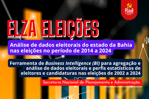 Análise de dados eleitorais do estado da Bahia nas eleições no período de 2014 a 2024