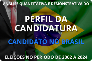ANÁLISE QUANTITATIVA E DEMONSTRATIVA DO PERFIL DE CANDIDATURA NO BRASIL